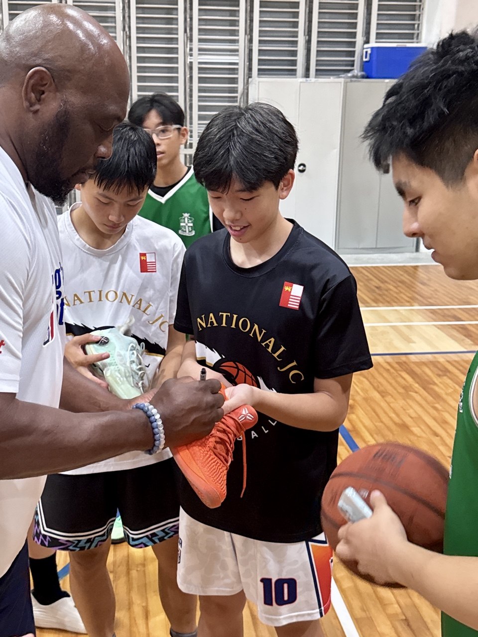 Signing for the fans — NBA Rising Stars Invitational, Singapore 2026