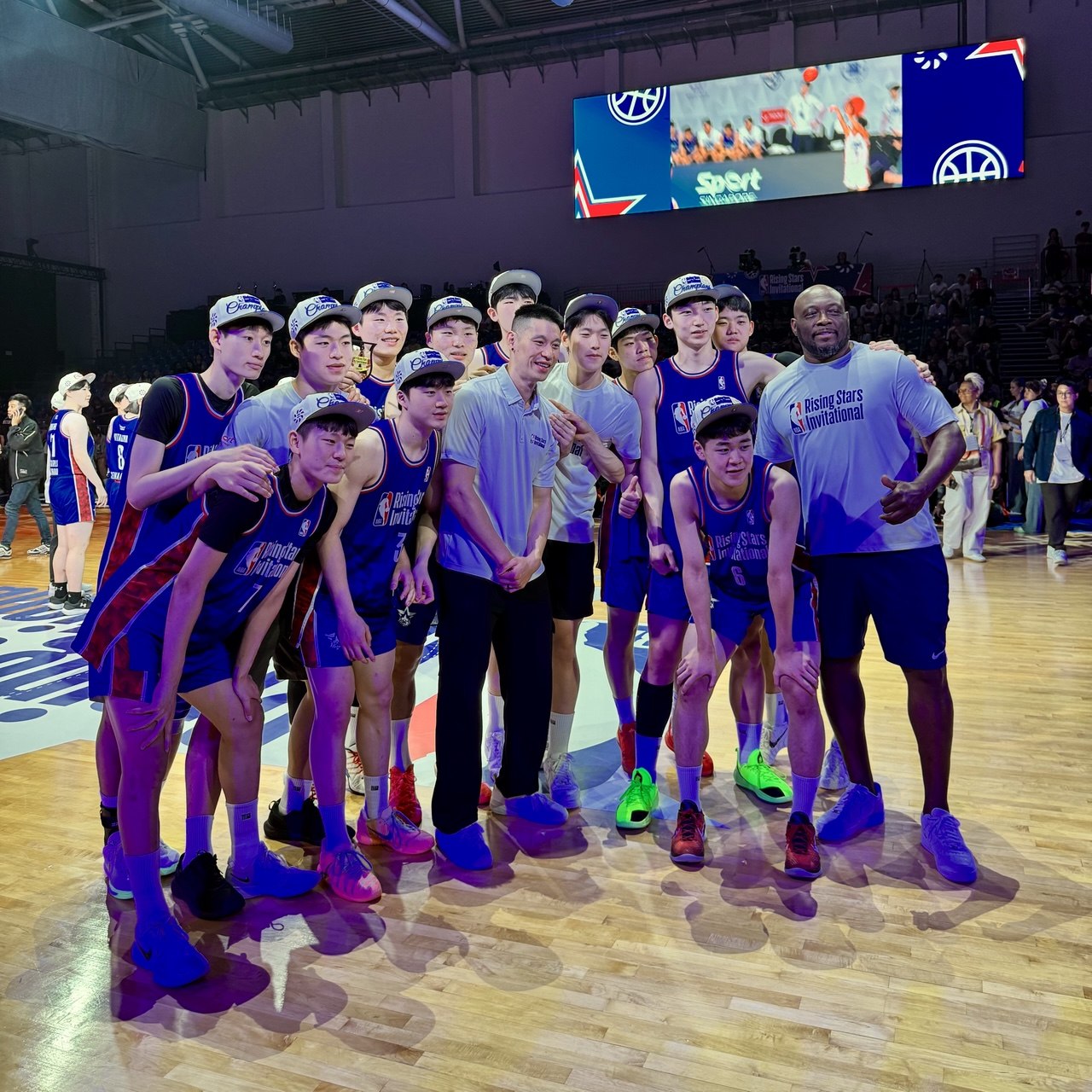 Champions crowned — NBA Rising Stars Invitational, Singapore 2026