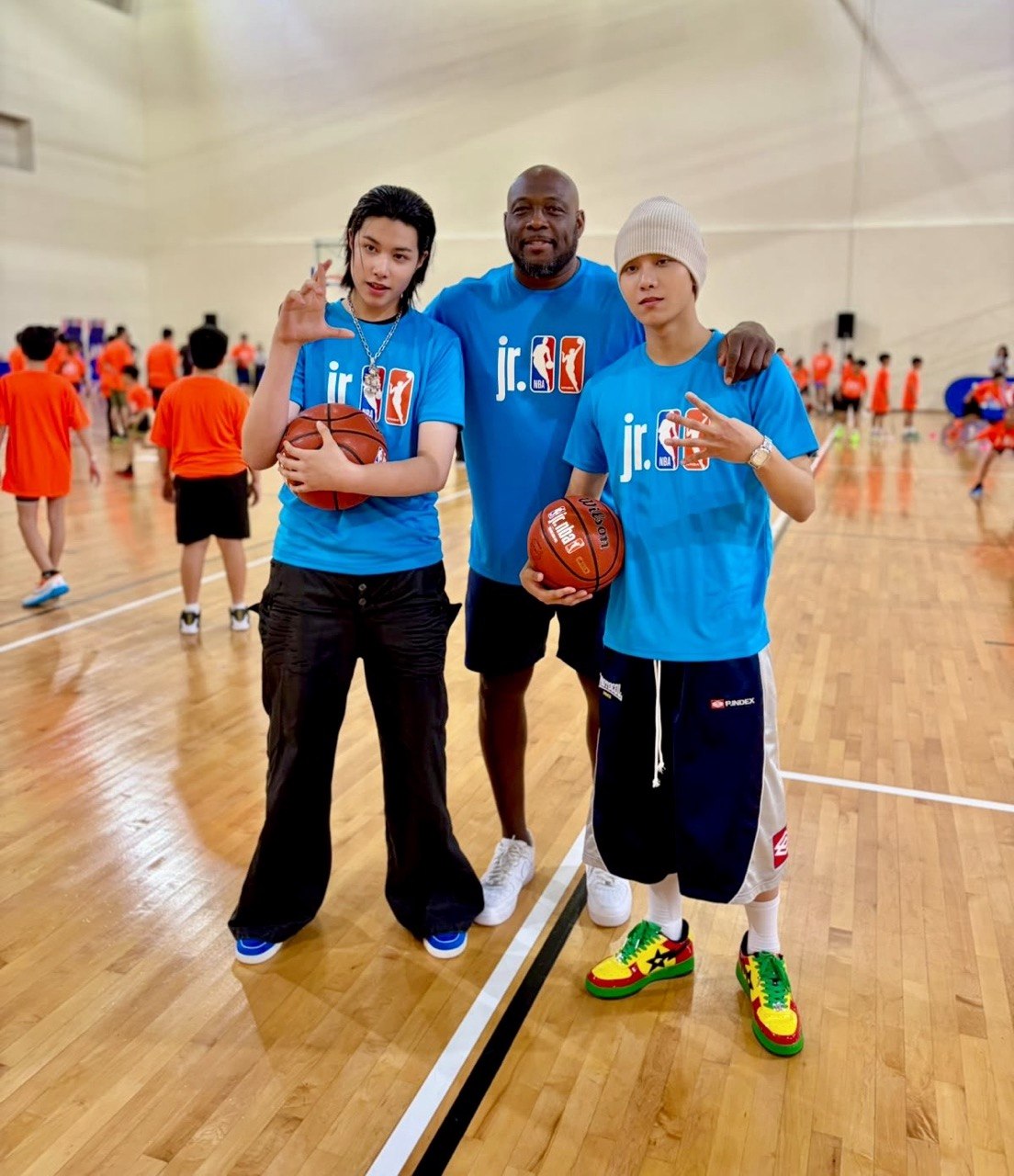 Jr. NBA clinic — NBA Rising Stars Invitational, Singapore 2026